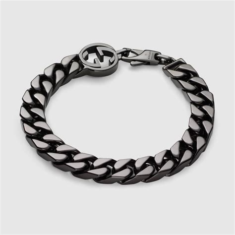 gucci mens bracelets|Gucci interlocking g necklace men's.